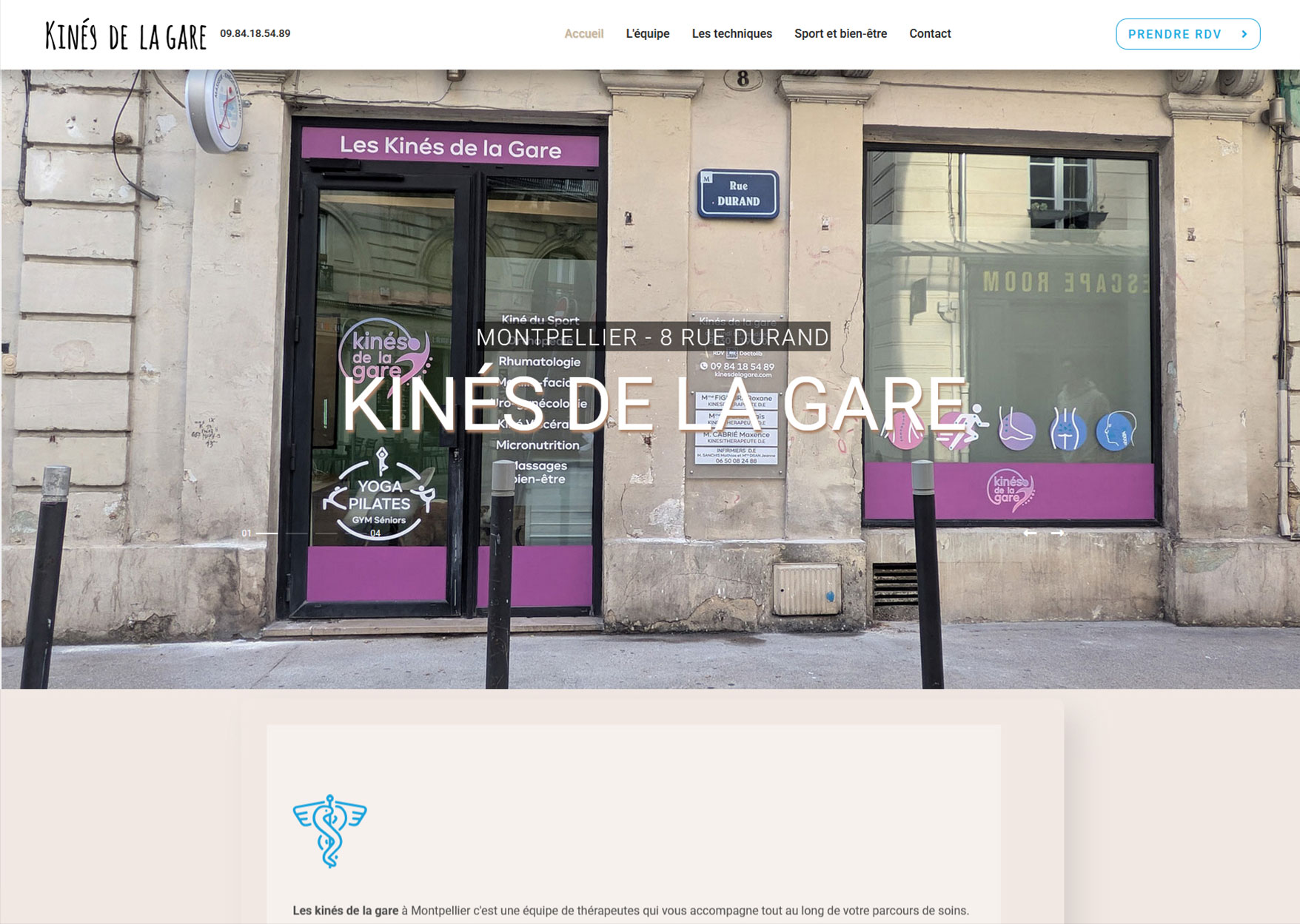 Kiné de la Gare
