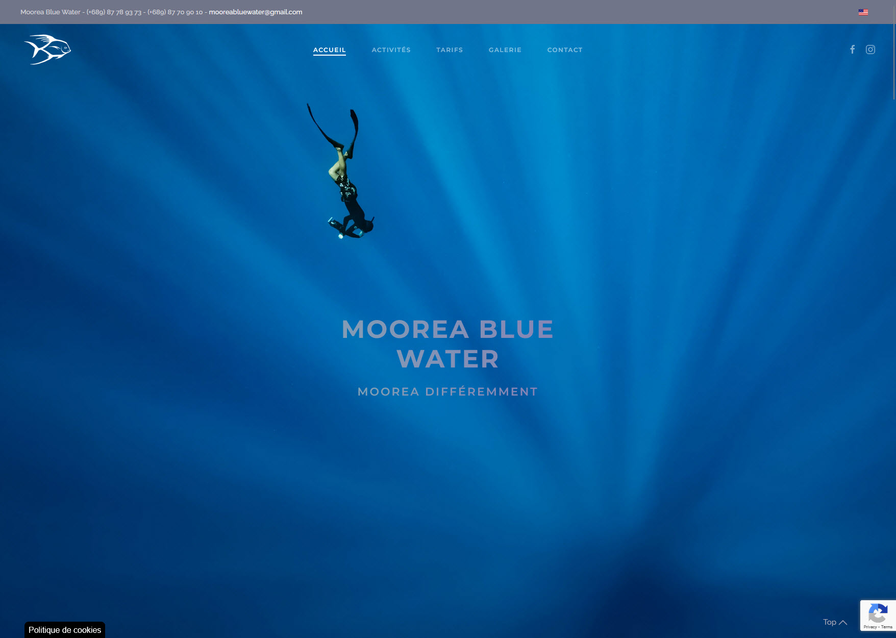 Moorea Blue Water